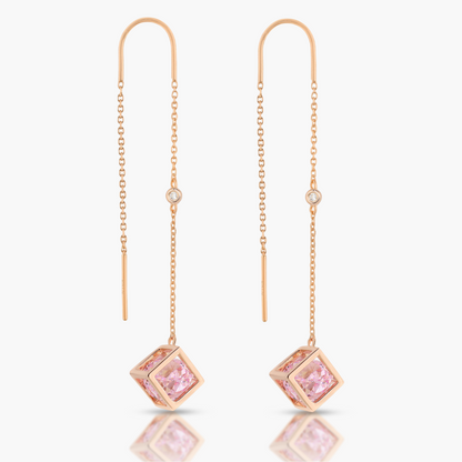 Liv Cube Pendant earrings