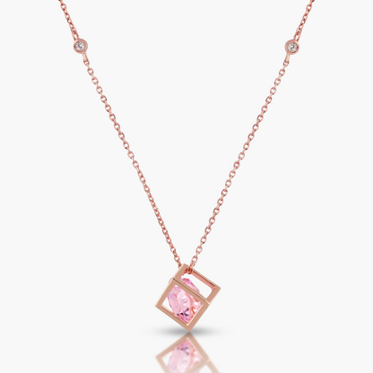 Liv Cube Pendant Necklace