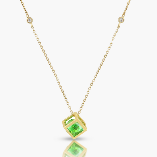 Liv Cube Pendant Necklace